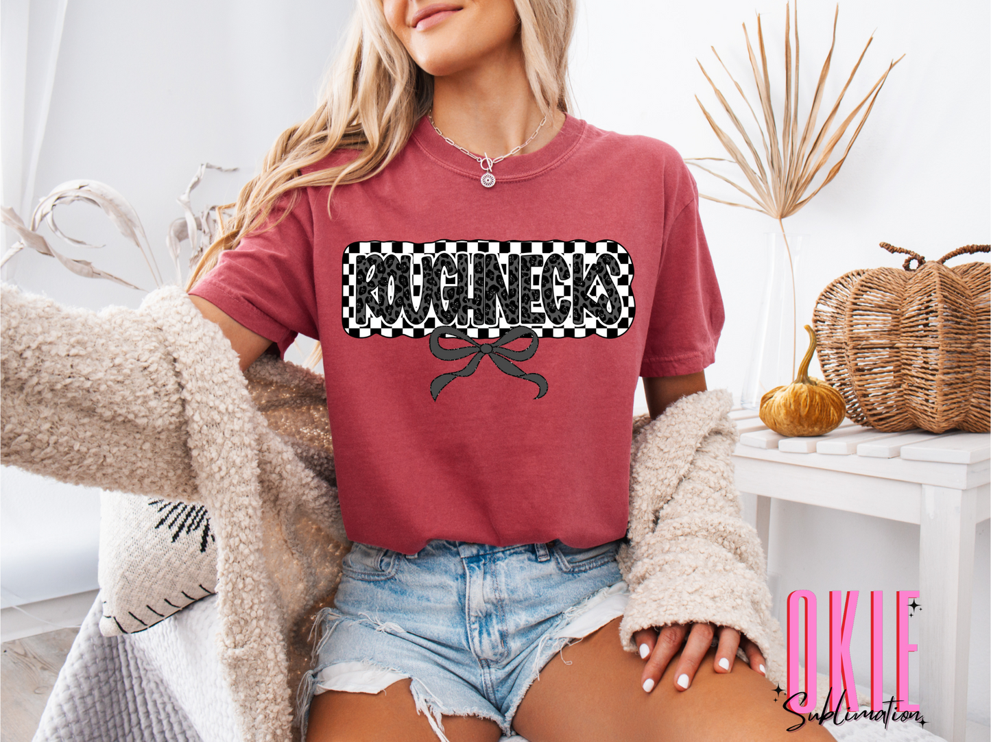 ROUGHNECKS CHECKERED BOW