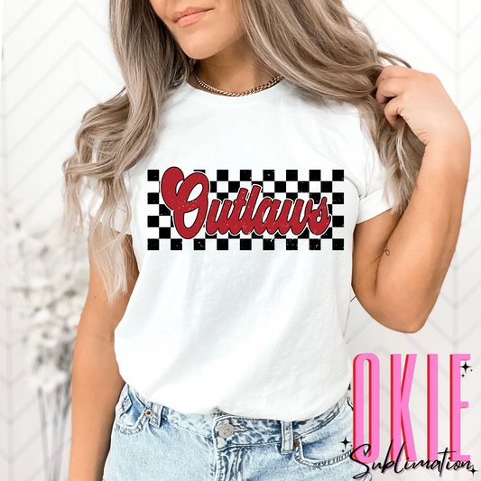 OUTLAWS CHECKERED